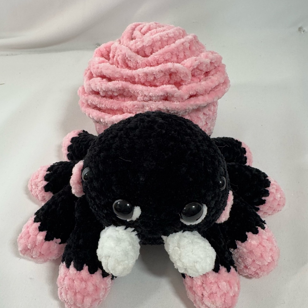 Rosy the Handmade Crocheted Spider